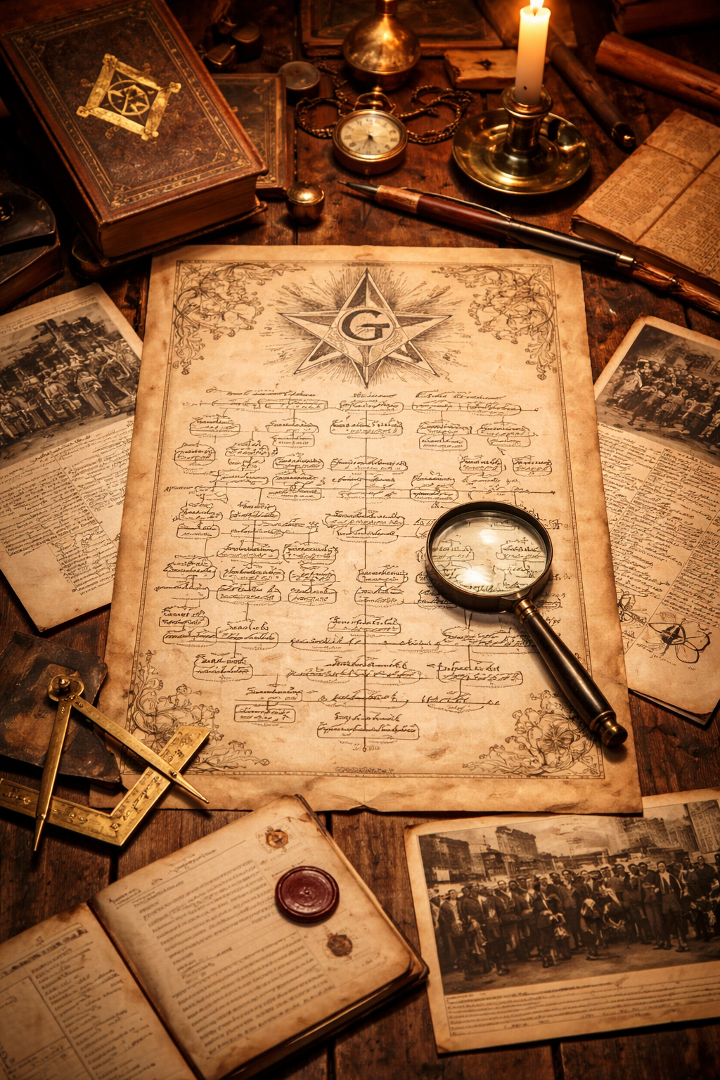 Genealogy of Harrison Lodge No. 114 F&AM