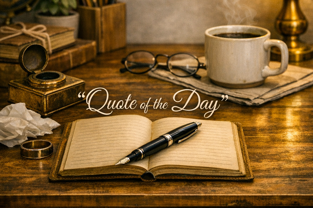 Every tomorrow has two handles…